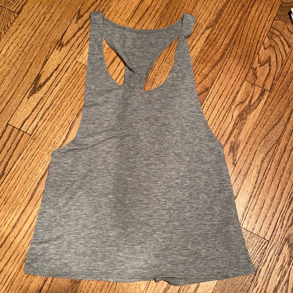 Montiel medium twist back workout tank